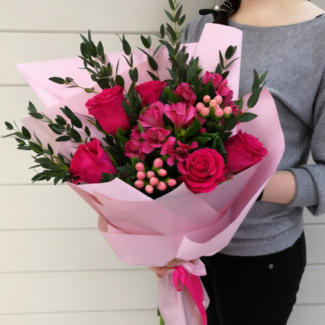 Букет цветов "Сильва"