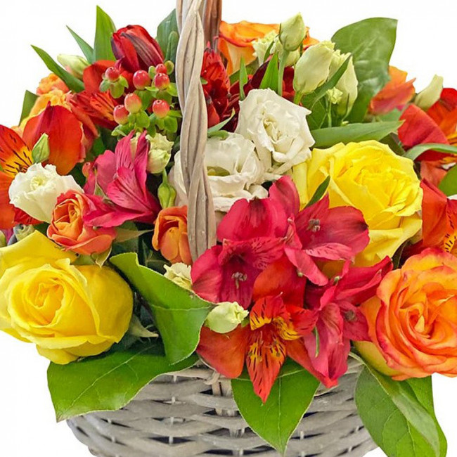 Букет цветов "Карнавальная" Букет цветов "Карнавальная"