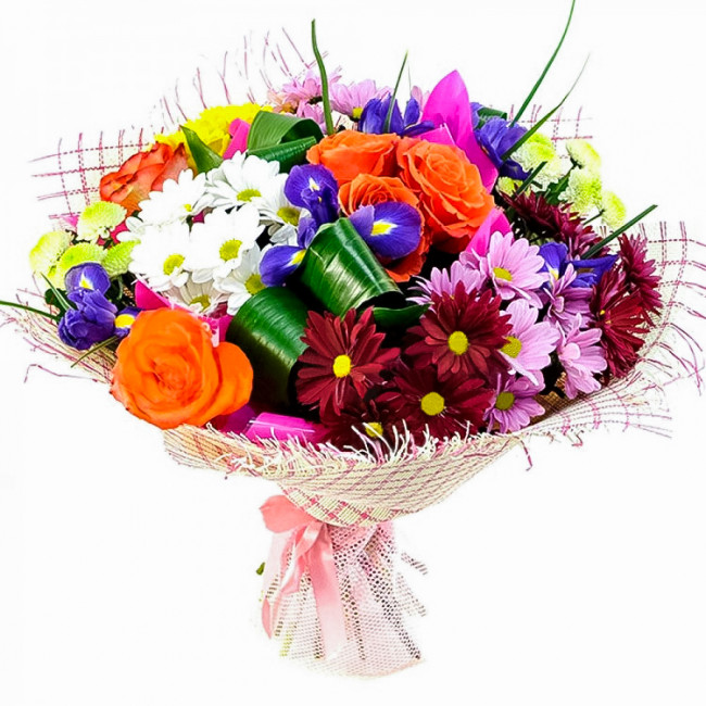 Букет цветов "Карнавал"