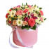 Букет цветов "Шляпная коробка Адель"