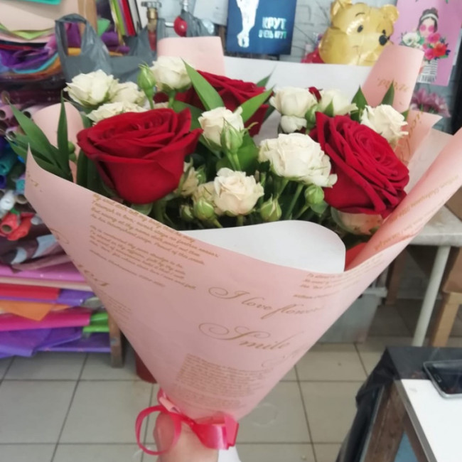 Букет цветов "Моя душа" Букет цветов "Моя душа"