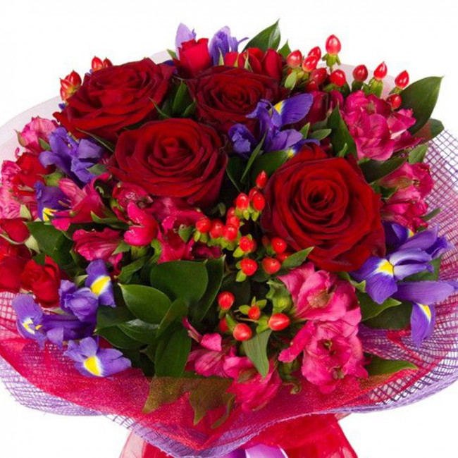 Букет цветов "Внезапный подарок" Букет цветов "Внезапный подарок"