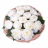 Букет цветов "Белые пионы"