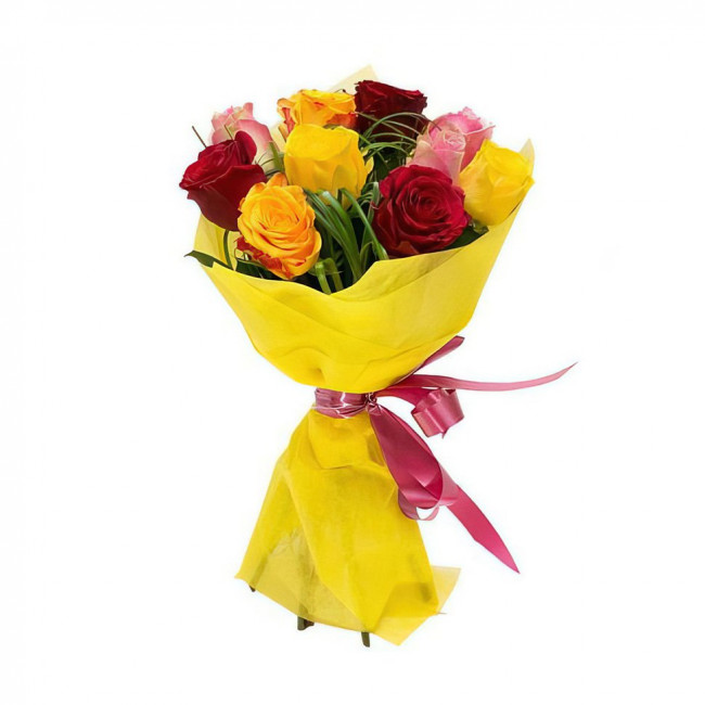 Букет цветов "Взрыв оттенков" Букет цветов "Взрыв оттенков"
