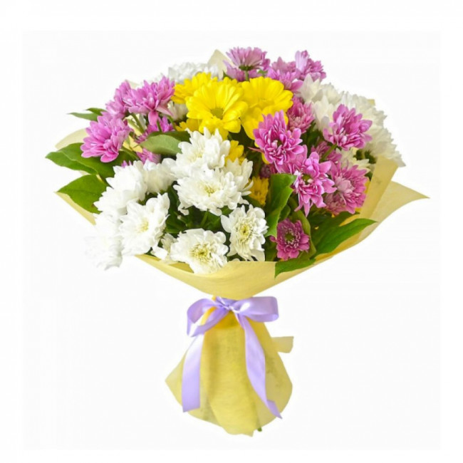 Букет цветов "Радостная встреча" Букет цветов "Радостная встреча"