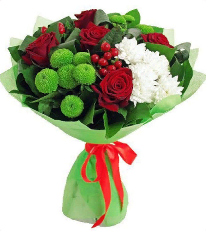 Букет цветов "Трепетная любовь"