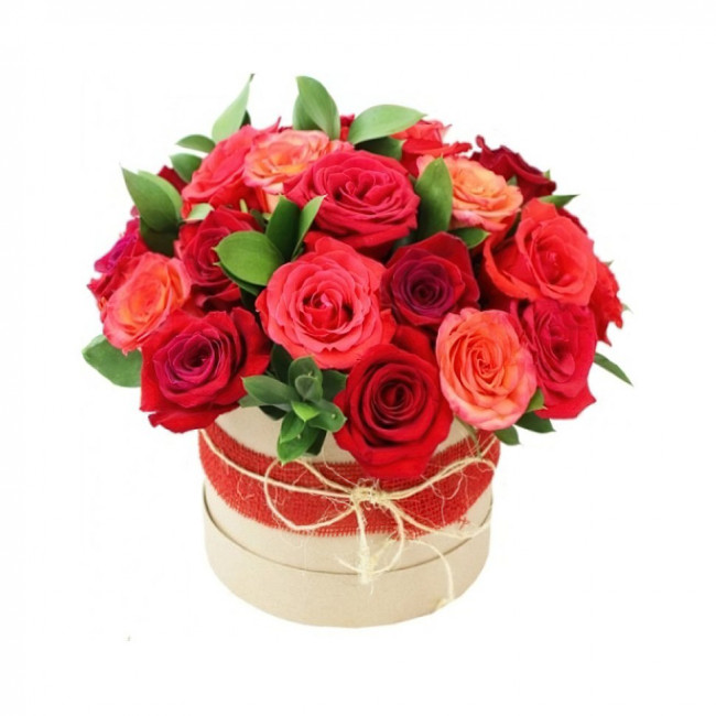 Букет цветов "Мое сердце"