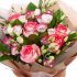 Букет цветов "Розовый подарок"
